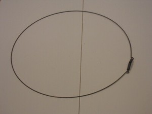 1x Spannring für Türmanschette DM ca. 31cm Waschmaschine AEG L74800 74800 (2