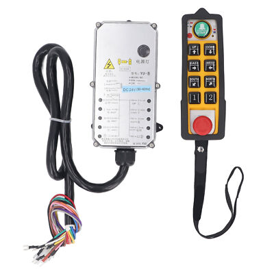 Industrial Remote Control Hoist Crane Lift Button Switch w - Main Image
