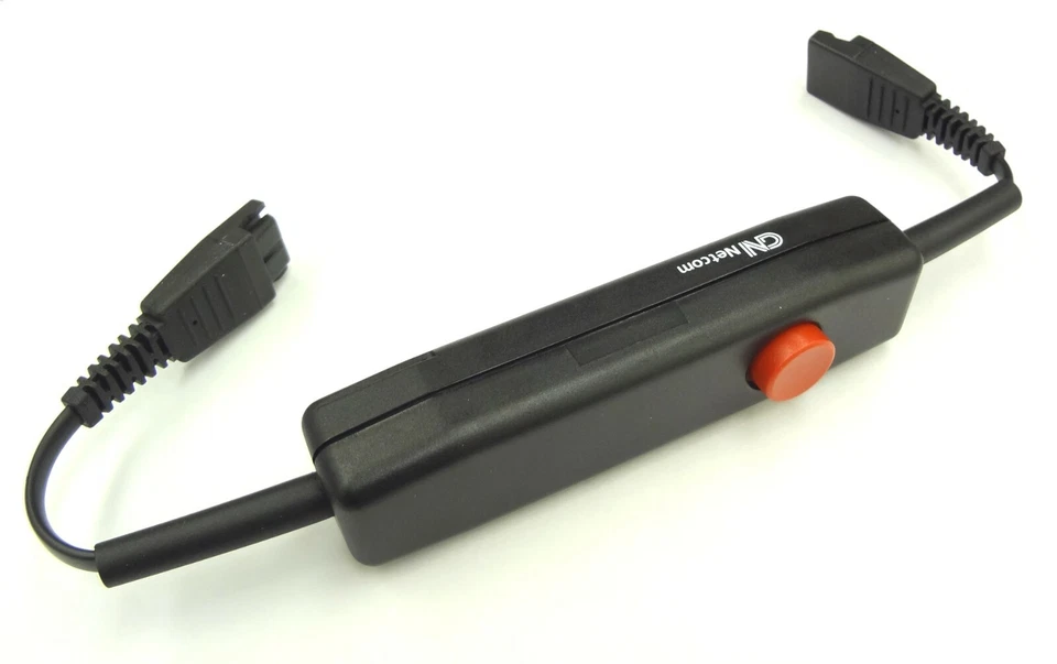 GN Netcom Mute Switch per Y-Training Adattatore E Inferiore Mezza Qd Cavo - Immagine 2 di 2