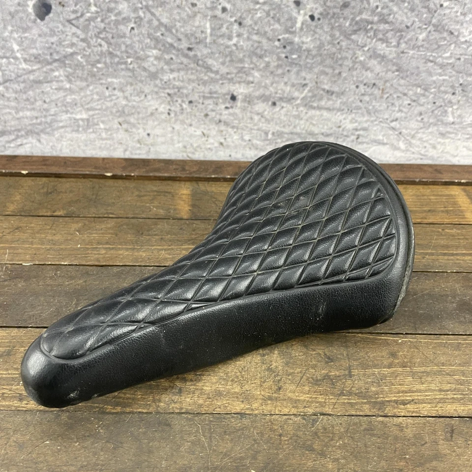 Винтажное сиденье Rampar старая школа BMX с подкладкой стеганое плиссированное Raleigh 70-е 80-е Vic - Изображение 4 из 4