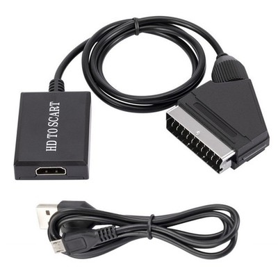 HDMI to SCART Converter Connector Repairing Accessories to Scart Video Output y