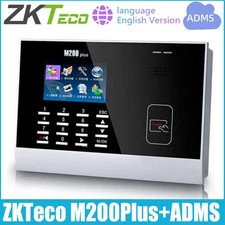 ZKTeco M200Plus ADMS TCP/IP 2.8 inch HD Color Screen Time Attendance Time Clock