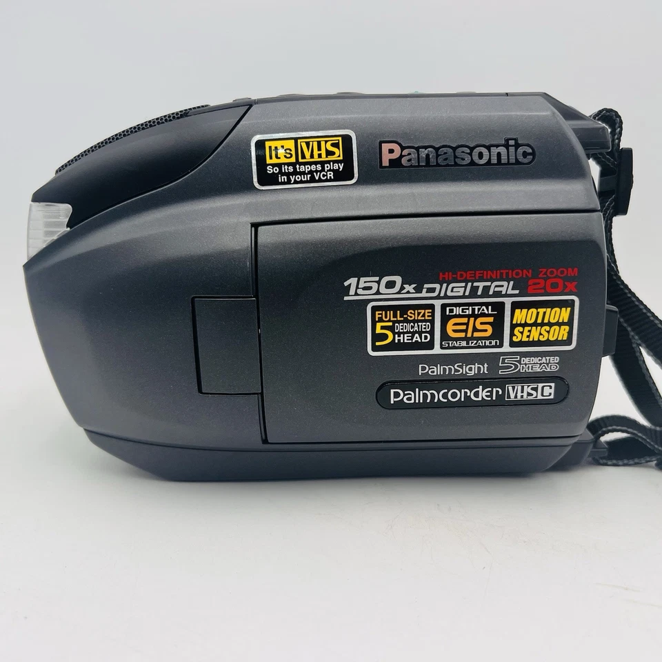 Panasonic PV-L581D Camcorder Palmcorder Palmsight Camera With Battery Charger AC - Image 2 of 4