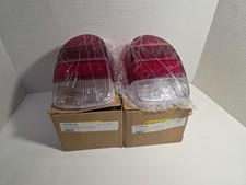 Set Vw Vintage Parts Tail Light Lens Bug 68-70 Red-white Right Left Beetle