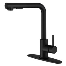 Kitchen Faucet,Matte Black Kitchen Faucet with Pull Down Sprayer Magnet Dock,...
