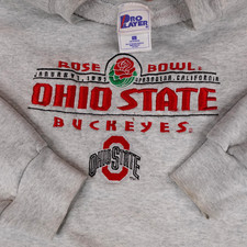 Vintage Ohio State Buckeyes Sweatshirt Mens Medium Pro Player 1997 Rose Bowl 90s