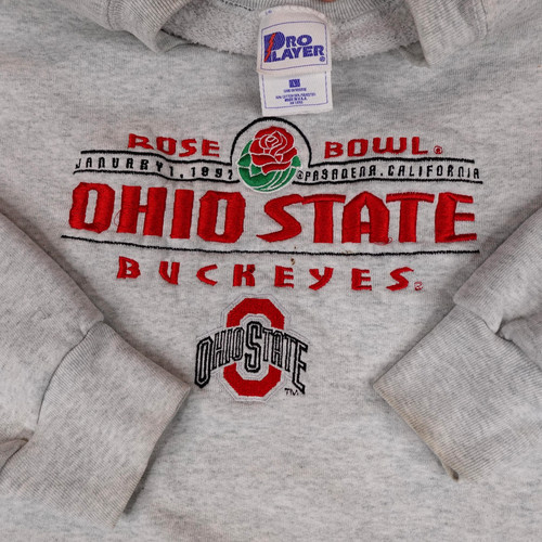 Vintage Ohio State Buckeyes Sweatshirt Mens Medium Pro Player 1997 Rose Bowl 90s