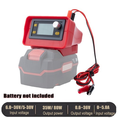 #ad Portable Power Supply To Fits Parkside 20V Lithium Battery Adjustable Voltage $51.59