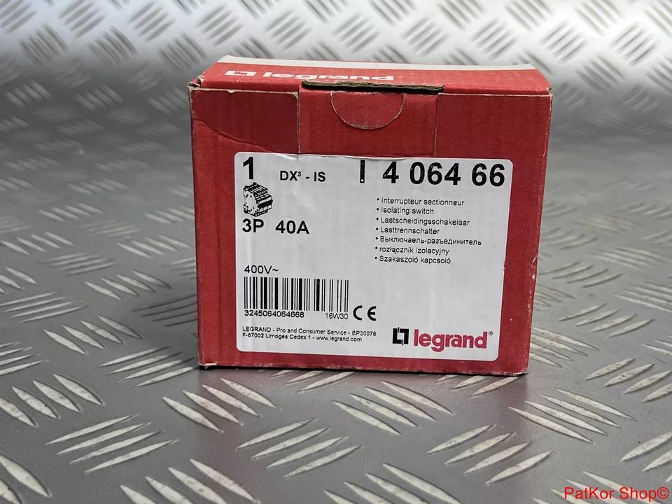 Legrand DX3-IS 406466 3P 40A