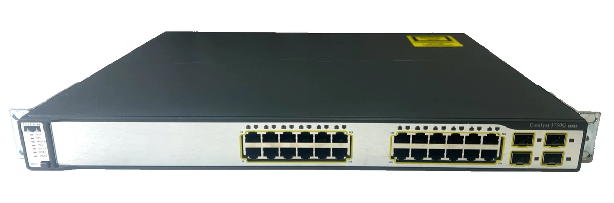 Cisco Catalyst 3750G 24 Network Switches for sale | eBay
