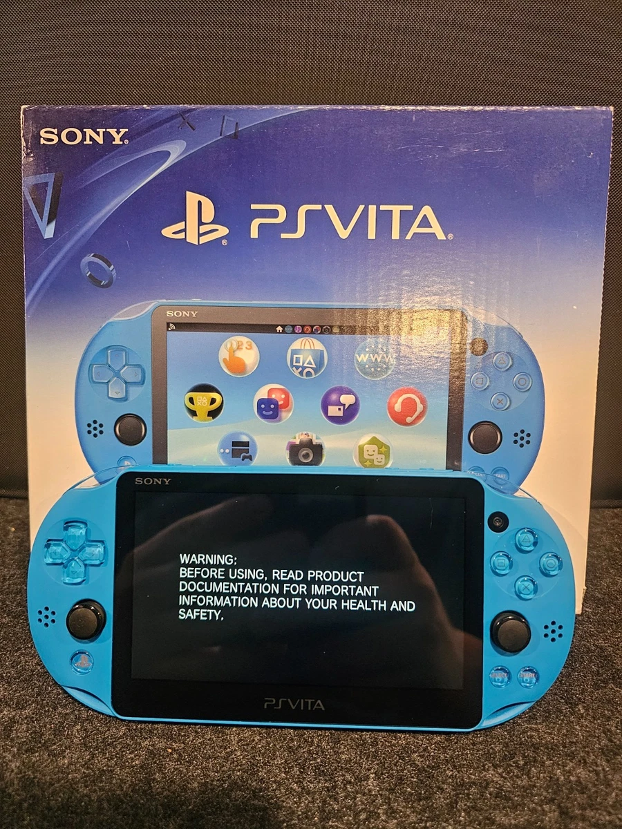 Sony PlayStation Vita NTSC-J Blue Video Game Consoles for sale | eBay