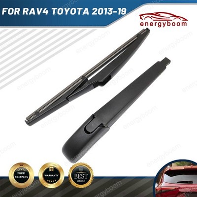 For 2013-2019 Toyota RAV4 Rear Wiper Arm and Blade Back Window Windshield Wiper