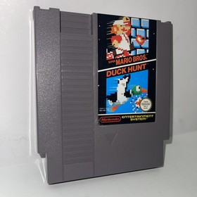 Nintendo NES Super Mario Bros and Duck Hunt - GAME Cartridge and Manual