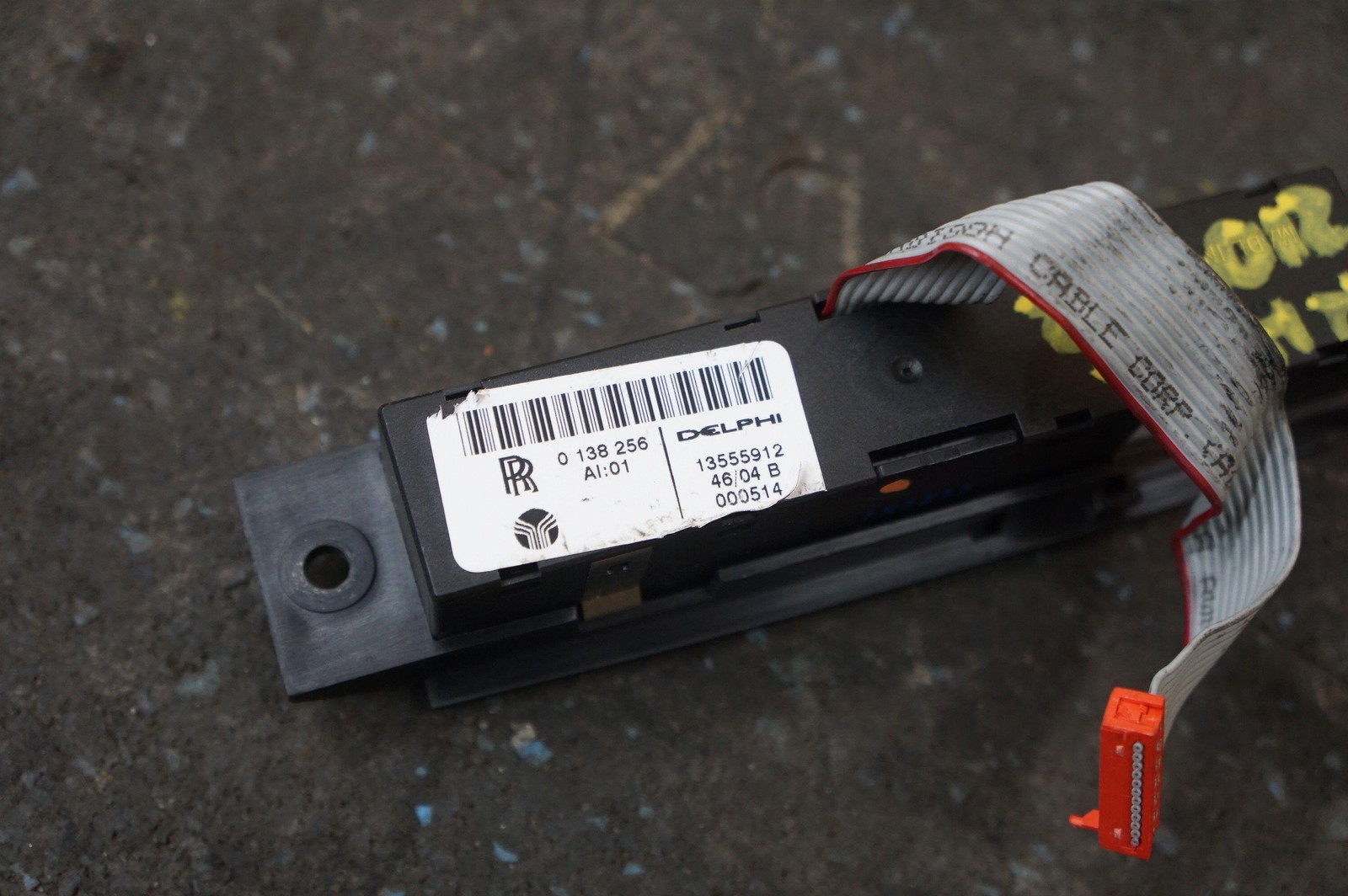 Front Right Passenger Seat Adjust Switch 61310027412 Rolls Royce Phantom 2003-17