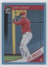 2018 Panini Donruss Optic Carolina Blue Prizm 42/50 Zack Cozart #82 z6b