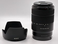 SONY SEL18135 18-135mm f/3.5-5.6 OSS OBJEKTIV - E-MOUNT - SEL 18135 - SEHR GUT