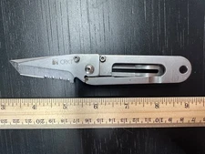 CRKT KISS 5510 Pocket Knife Frame Lock Combo Edge Blade w/Clip