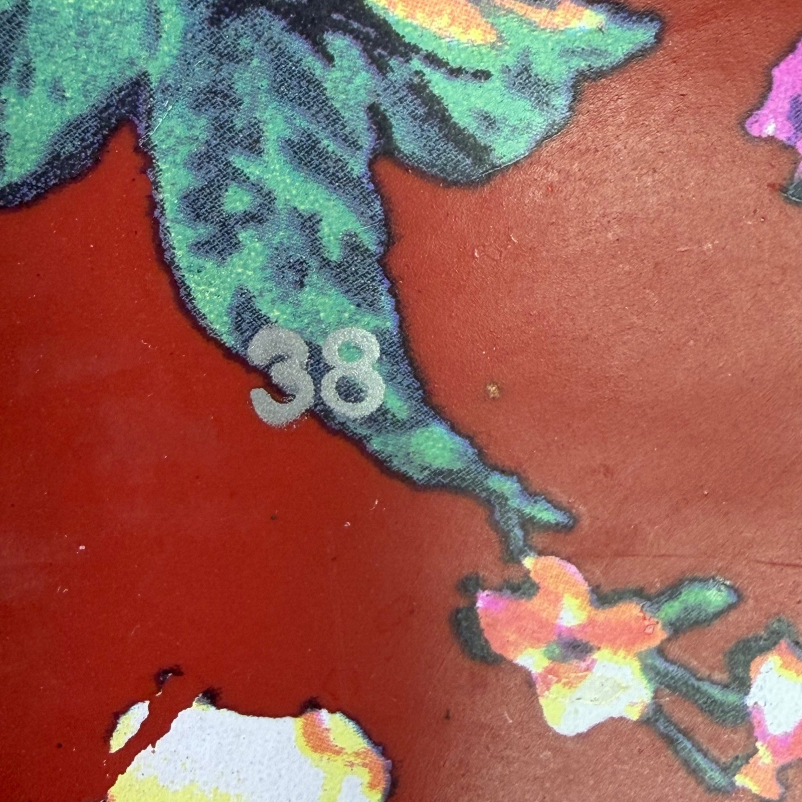 Irregular Choice Patchwork Bow Heels Red White Po… - image 5