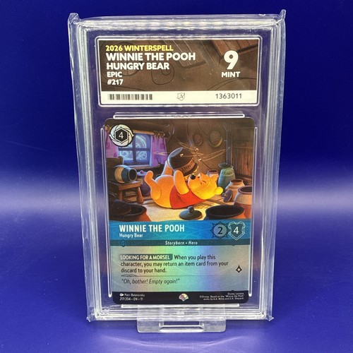 Winnie the Pooh - Hungry Bear graded ACE 9 for sale on eBay