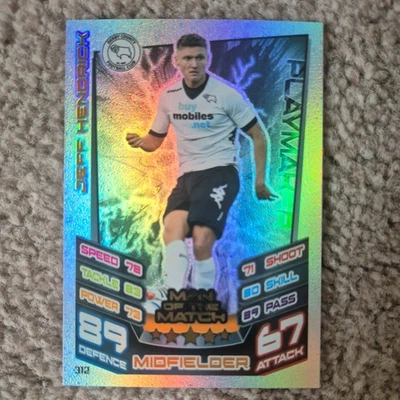 Jeff Hendrick Derby County Man of the Match Championship Match Attax 2012/13 - Image 1 of 2