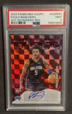 2022 NBA Hoops - Paolo Banchero Hot Signatures Red /25 (Pop 1)