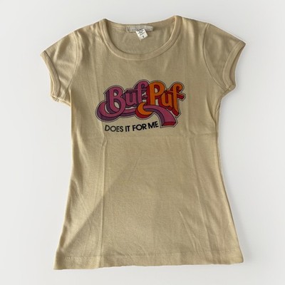 Vintage 1980s Wild Cherry Buf- Puf Advertising Made In USA T-Shirt Size S