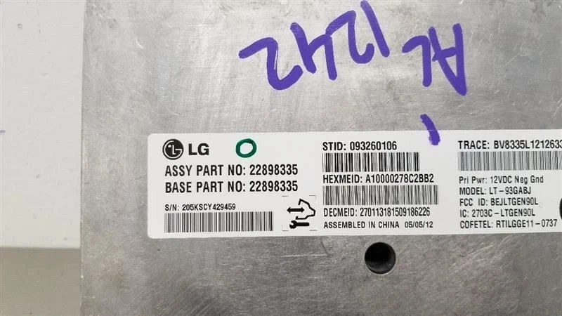 13 MÓDULO ONSTAR COMUNICACIÓN CHEVY SILVERADO 1500 22898335 Foto 4 de 4