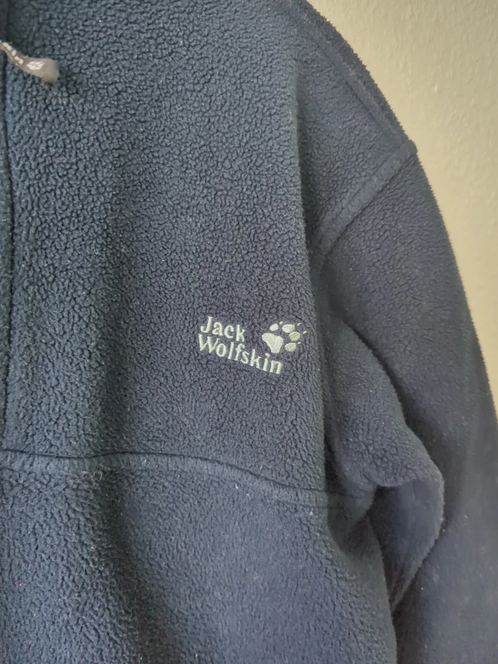 Jack Wolfskin Jungen Fleece Pullover blau Größe 152 - Bild 3 von 4