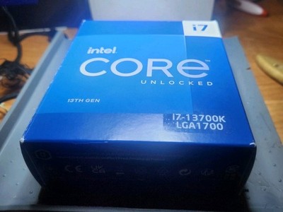 Intel Core i7-13700K 3.40GHz 16 Core SRMB8 24 Thread LGA 1700