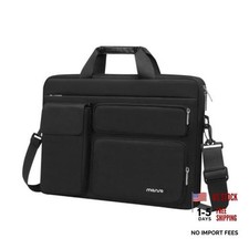 Laptop Shoulder Bag 15-15.6 inch Computer Bag 16 inch Black