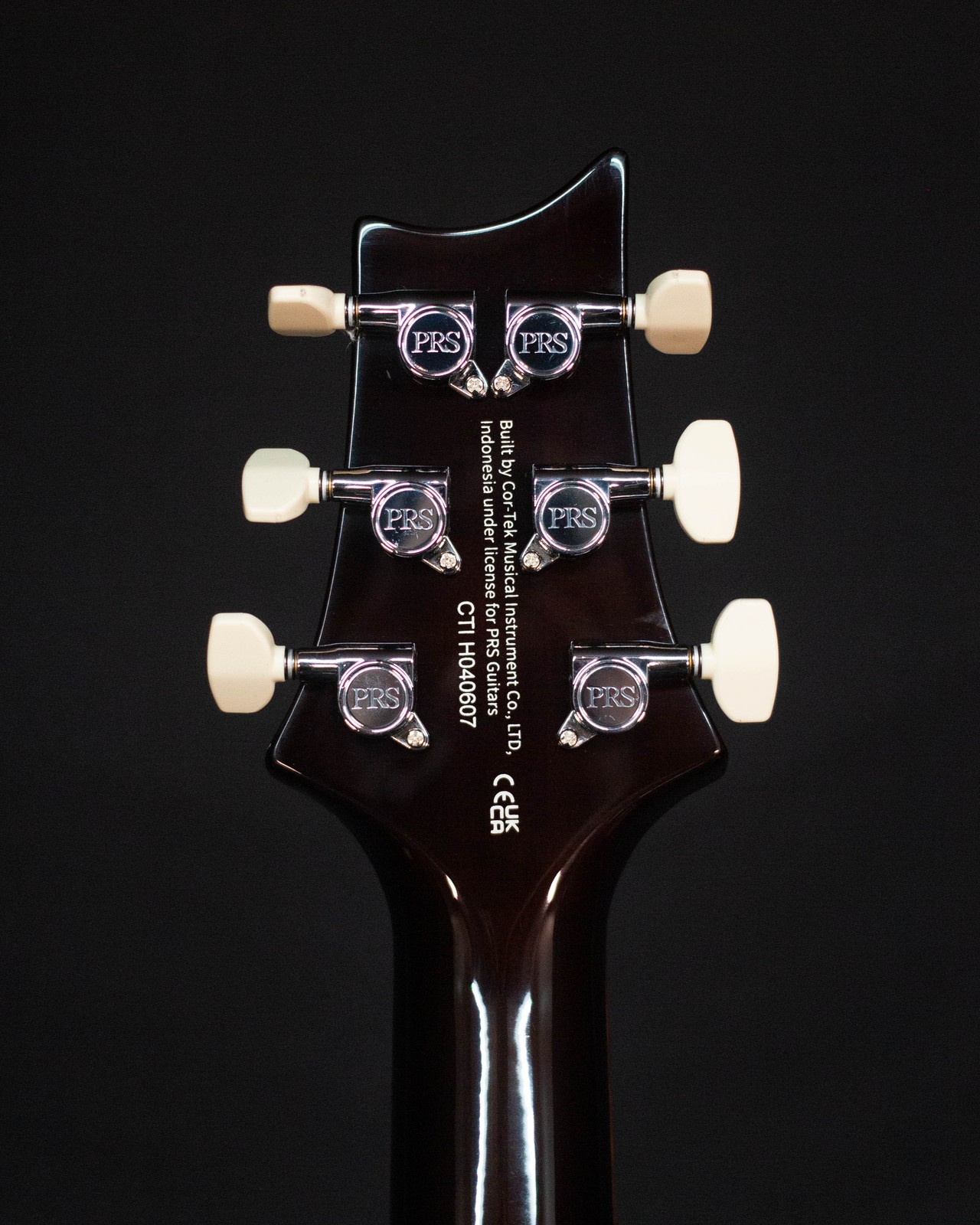 PRS SE Custom 24, Black Gold Sunburst