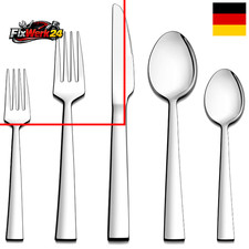 Edelstahl Besteckset 60-teilig 12 Personen Tafelbesteck