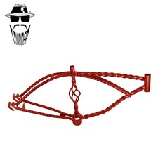 ORIGINAL LOWRIDER 20" Twisted Cage Lowrider Bicycle Frame Orange Cruiser/Chopper