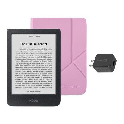Kobo Clara BW eReader with Case Bundle NEW RETAIL
