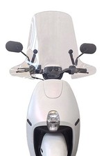 Parabrezza Trasparente 690x600 + Staffe Montaggio per Sym Colibrì 125 2025