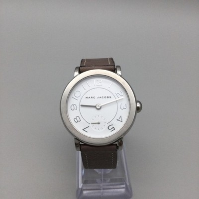 Marc Jacobs Womens Watch 36mm White Dial Leather MJ1468  display picture 2