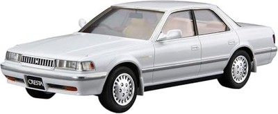 Aoshima 1/24 Toyota JZX81 Cresta 2.5 Super Lucent G '90 Plastic Model Kit