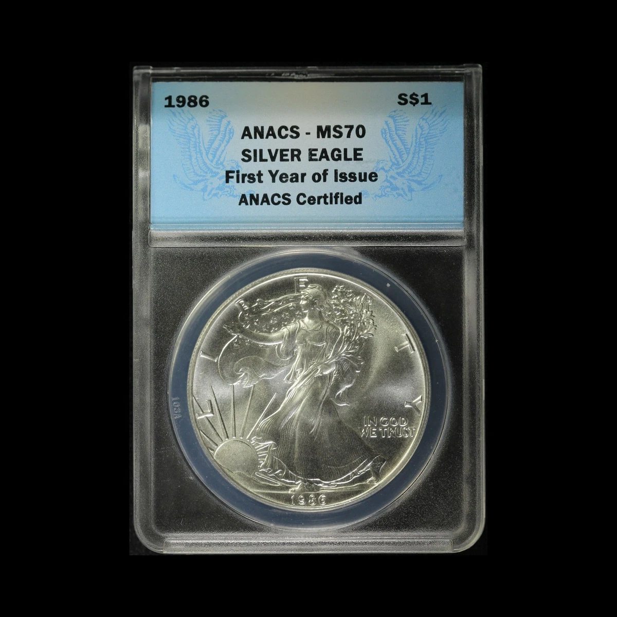 American Eagle ANACS 1986 Silver Bullion Coins for sale | eBay