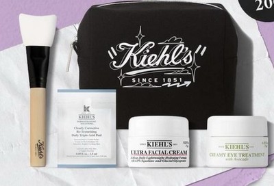   Beauty Kiehls   Kosmetiktasche Pflegeprodukte · Geschenkidee  Muttertag  
