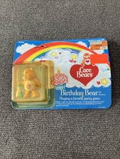 1984 Kenner Care Bear Birthday 2" PVC new on card
