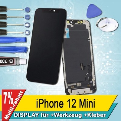 Display Für iPhone 12 Mini Bildschirm INCELL JK IC Rahmen+