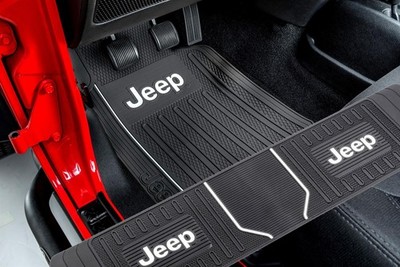 Fussmatten Jeep paar '' Elite Serie '' vorn/hinten schwarz 3er Set 