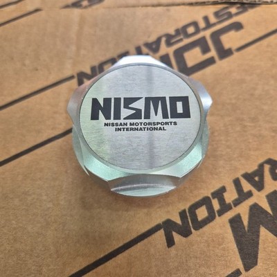 Nismo Old Logo Style Oil Cap Nissan RB26 SR20 Billet Alloy Engine Oil Cap