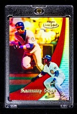 Sammy Sosa RARE REFRACTOR COLORBLAST PRIZM INVESTMENT CARD Chicago Cubs SSP