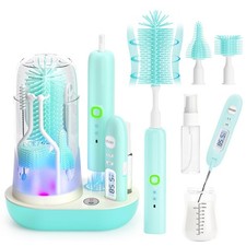 Electric Bottle Brush Cleaner,Wireless Charging Electric Baby Bottle Brush Cl...