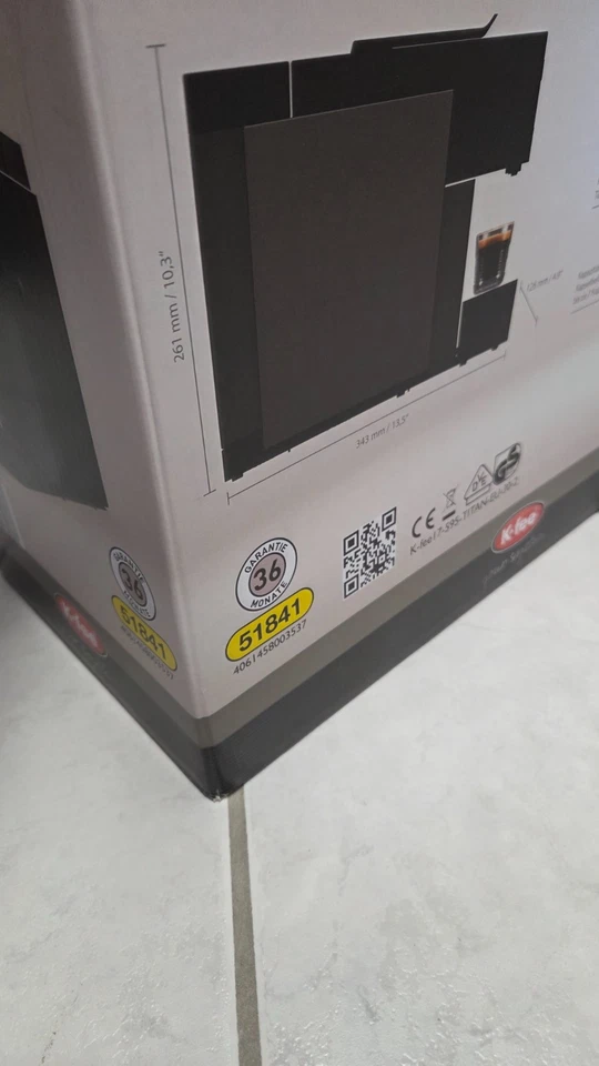 NEU ALDI KFEE K-FEE Maschine Expressi Square Kapselmaschine 17-595 TITAN in OVP - Bild 3 von 4