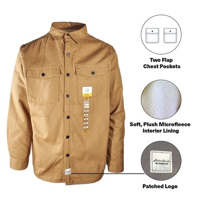 Eddie Bauer Herren Jacke Ballistic Duck Work Wear Shacket (S03)