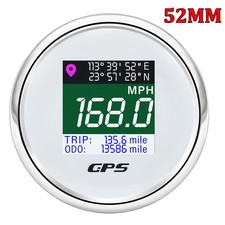 52mm Digital Gps Speedometer Gauge With Lcd Odometer For Car Boat Motorcycle Us 52mm Digital Gps Speedometer Gauge With Lcd Odometer For Car Boat Motorcycle Us