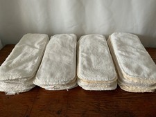 36 Lot Cloth Diaper Inserts Liner 5 Layer White Reusable