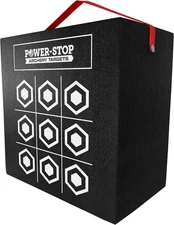 Power-Stop Archery Target - 24" High-Density Big Block Foam Target for Broadhead
